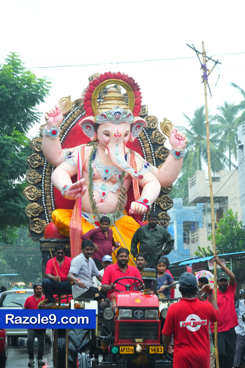 Razole Taluka Ganesh Nimajjanam